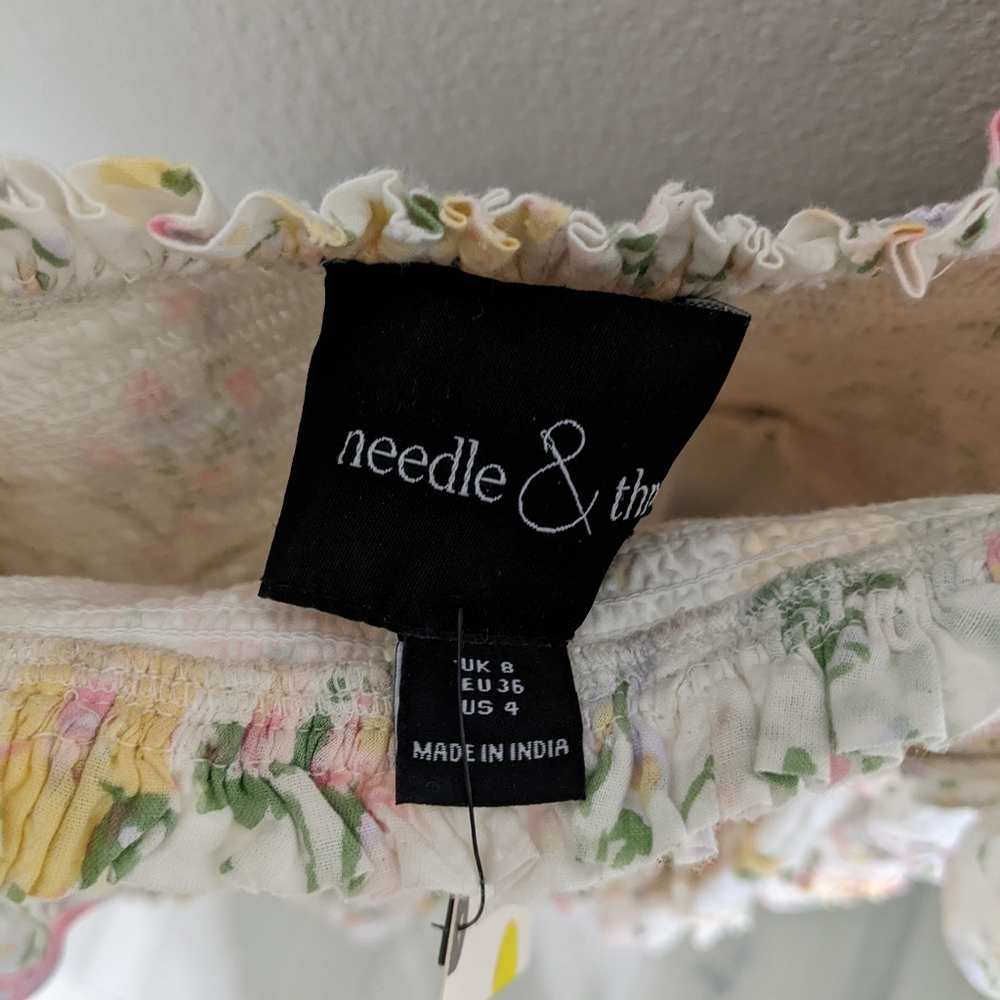 Needle & Thread Sunrise Bloom Mini Dress - Picture 2 of 6